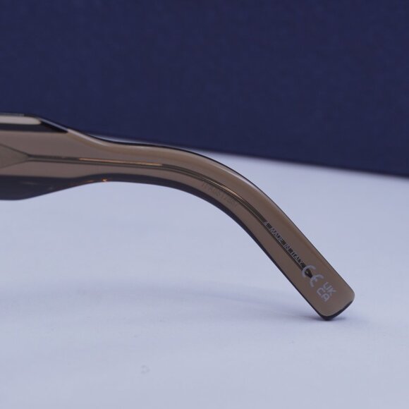 Dior CD DIAMOND S3F 64C0 Square Sunglasses - Transparent Brown/Green - Picture 9 of 10